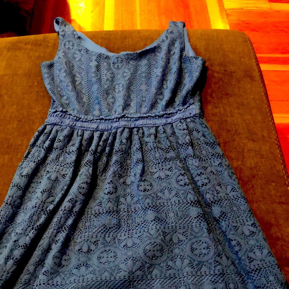 Lace cut out dress